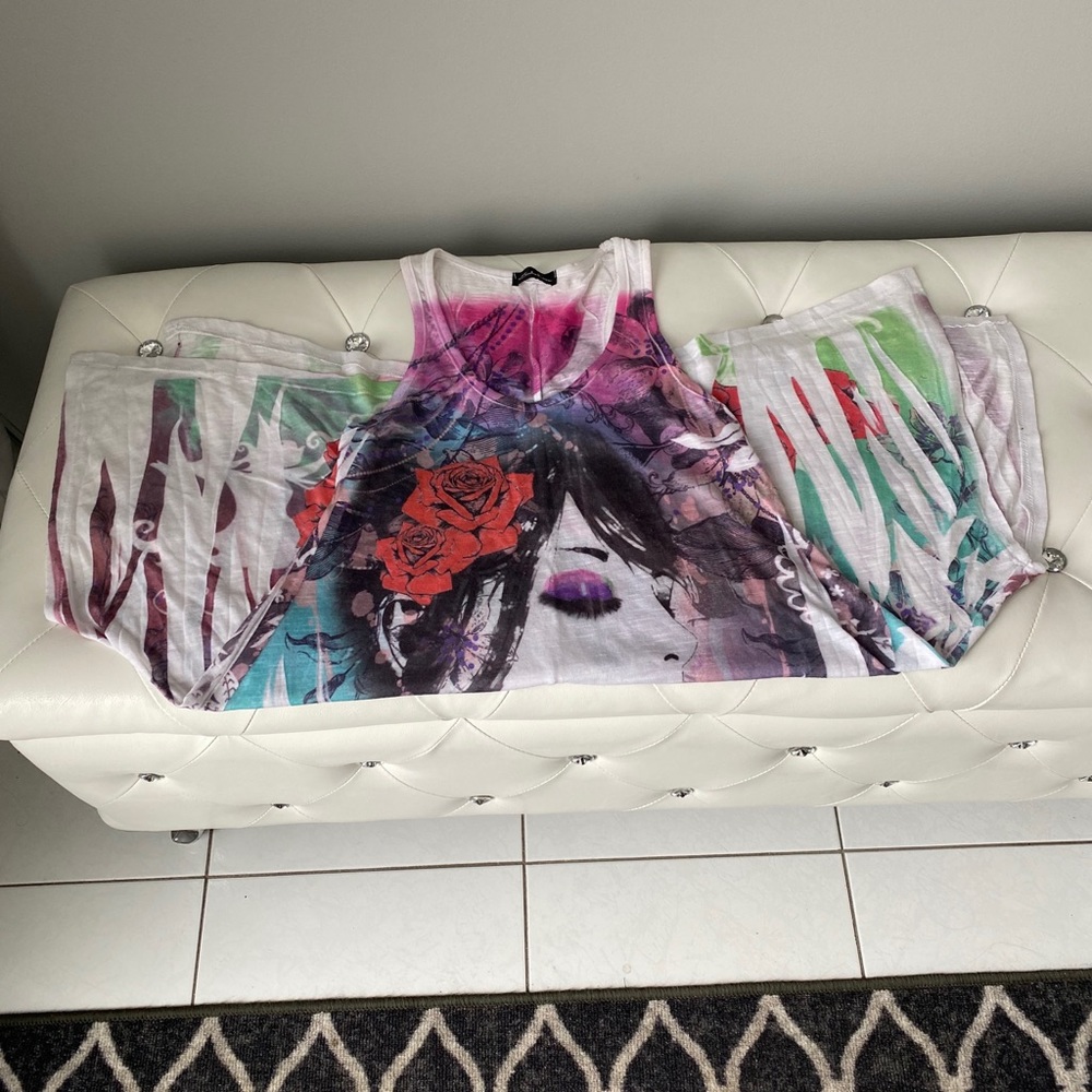 ✨ HOST PICK ✨  Seductions • Long top with gorgeous print - Picture 8 of 14